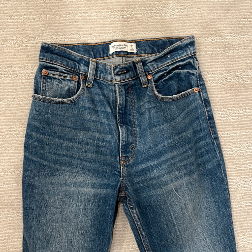 Abercrombie 70s vintage flare ultra high rise